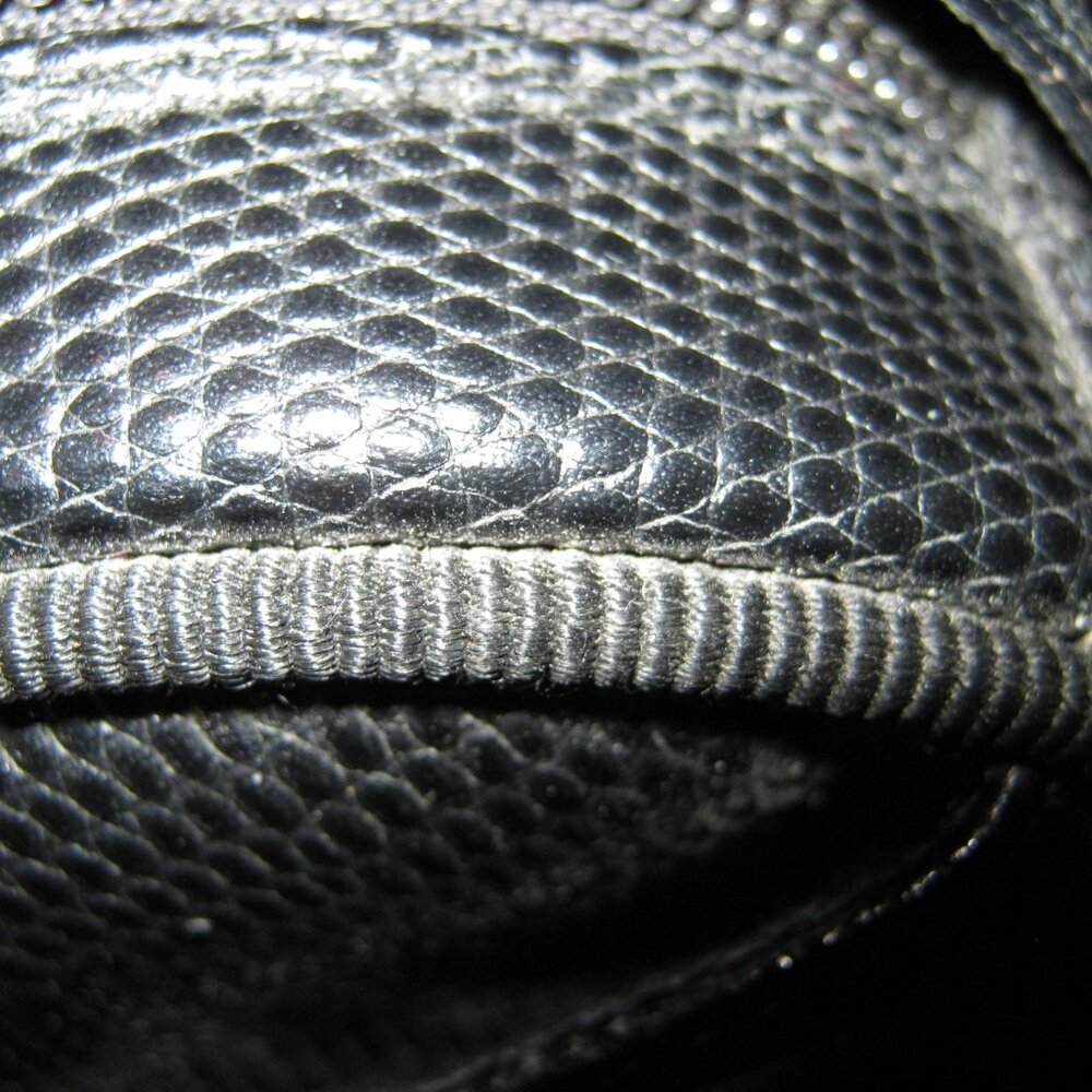 Ferragamo Black Pebble Leather - Picture 8 of 9